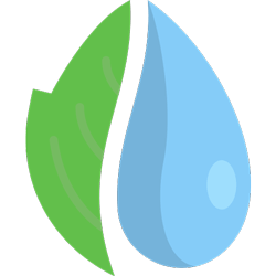 Ikona kropli wody symbolizująca operat wodnoprawny – pobór wód, odprowadzanie ścieków i rowy melioracyjne z EKOKONSULT.