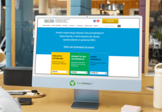 Ekran komputera wyświetlający interfejs Bazy Danych o Odpadach (BDO) z różnymi modułami i danymi, symbolizujący zmiany i ułatwienia w systemie.